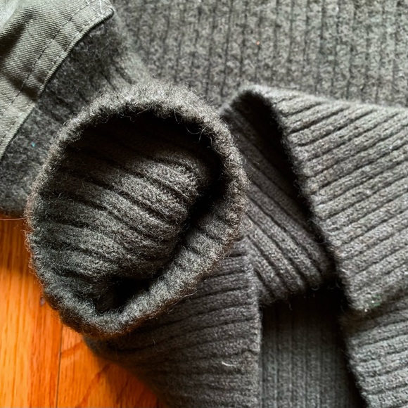 DSCP Valor Collection %100 Wool War Fighter Army Green Sweater Made In U.S.A. - Picture 10 of 11